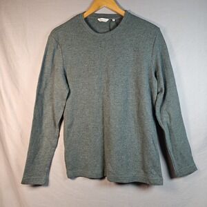 English Laundry Shirt‎ Adult  Waffle Knit Pullover Sweater Mens Small Grey